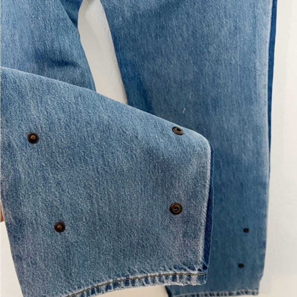 SER.O.YA Maggie Mid Rise Vintage Straight Women's Jeans - Picture 3 of 6